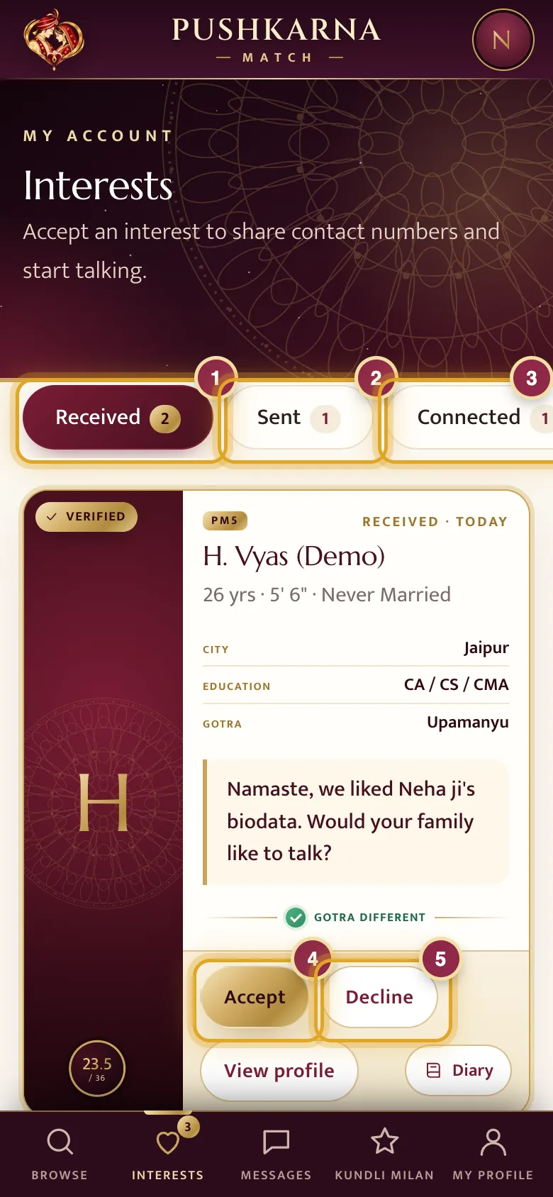 Accept or decline